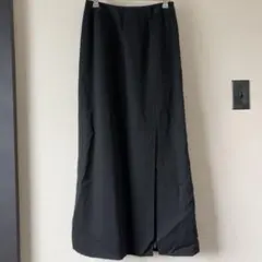 COMMECAISM コムサイズム シンプル ロングスカート M きれいめ