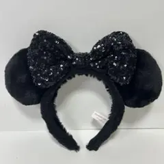 ディズニー ミニー カチューシャ 黒