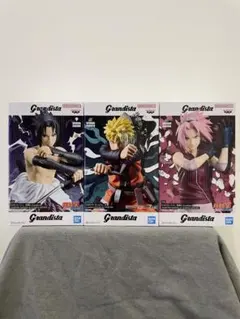 NARUTO Grandista ナルト サスケ サクラ 3体セット