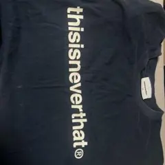 thisisneverthat ネイビー Tシャツ Lサイズのサムネイル