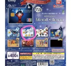 ディズニー★JCBカード ミニチュアメタルチャーム　ドナルドダック１点