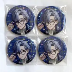 にじさんじ 缶バッジ ミラン・ケストレル 4点