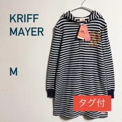 KRIFF MAYER⭐︎クリフメイヤー⭐︎ボーダー長袖フード付きチュニック