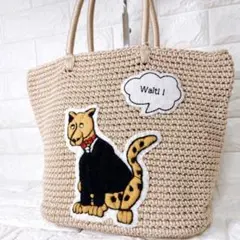 極美品✨LUDLOW ラドロー アニマル コードバッグ トートバッグ タイガー 極美品✨LUDLOW ラドロー アニマル コードバッグ トートバッグ