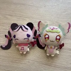 【匿名配送】君とアイドルプリキュア　プリルン　メロロン　ぬいぐるみ