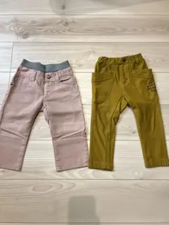 ボトムスセット　長ズボン　90