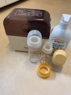 Pigeon 哺乳瓶セット 消毒器付き　洗剤　おまけ付き