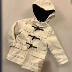 green label relaxing ⭐︎オフホワイトダッフルコート美品105