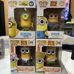 ミニオン フィギュアセット 4体