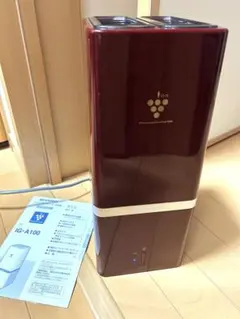 SHARP プラズマクラスターイオン発生機 IG-A100-R レッド取説付きのサムネイル