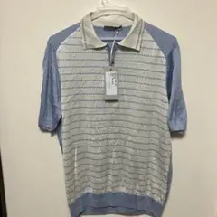 PASHMERE ストライプ　シルクシャツ