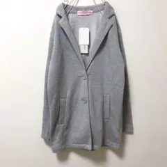 【値下げ1299→999】薄手 スウェットチェスターコート 140cm