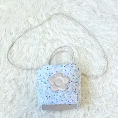 MARYマリークワント　スパンコール　ショルダー　バッグ　ミニ　花柄.
