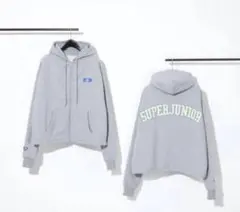 SUPER JUNIOR SS10 フーディー ジップアップパーカー Mサイズ はやもんがち】SUPER JUNIOR ジップアップパーカー L - メルカリ