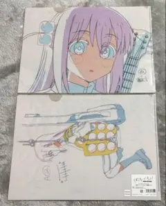 ◼︎2枚セット ぼっち・ざ・ろっく Re: 原画 A4クリアファイル 後藤ひとり