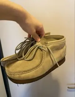 クラークス　ワラビー　alwayth ベージュ