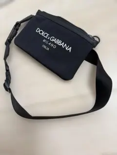 DOLCE & GABBANA ブラックショルダーバッグのサムネイル