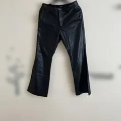 HARE フェイクレザーパンツ ブラック Sサイズのサムネイル