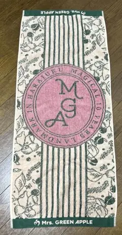 新品未開封⠀】Mrs. GREEN APPLE ジャガードタオル 原宿 限定 - メルカリ