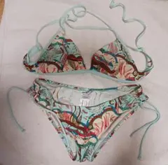 【送料無料・バラ売り可】【断捨離中】パタゴニア 水着・ビキニ(ターコイズ・青緑)