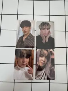 ユノ　トレカ4枚セット　ATEEZ YUNHO
