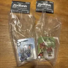ズートピア　ブリスターチャームコレクション　ニック　ジュディ2個セット