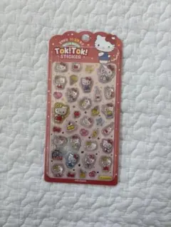 キティ　Sanrio Toki! Toki! ステッカー シール