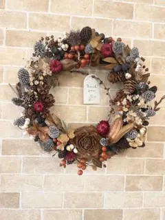 ❄︎木の実の森リース❄︎