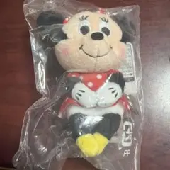 ミニーマウス ぬいぐるみマスコット 約15cm