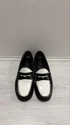 G.H.BASS Weejuns ローファー DARK BROWN&WHITE - メルカリ