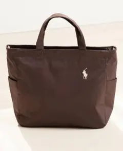 POLO RALPH LAUREN　ショルダーバックポロポニー　ブラウン