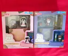 名探偵コナン　毛利蘭　灰原哀　ミニフィギュア　ペティットワールドメモリーズ　2個