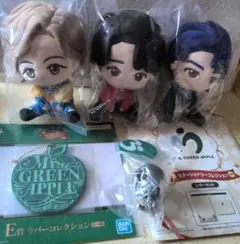 ミセス1番くじA賞ぬいぐるみマスコットコンプ！+F賞メタルチャーム藤澤