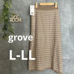 【新品】grove グローブ スカート レディース ゆったり L LLも可能のサムネイル