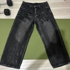 ワイド　デニム　menes　Jaded London　Acne Studios似