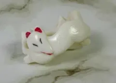 ぐるぐる「キツネの輪」　　根付・ストラップ・提げ物