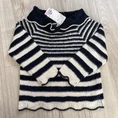 アクシーズファムキッズ　ボーダーニット　トップス　長袖　110cm