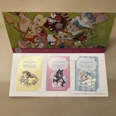 東京メトロオリジナル24時間券　オーバーウォッチ　サンリオ　使用済3枚セット