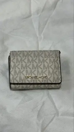 MICHAEL KORS 三つ折り財布 バニラ