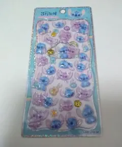 ディズニー　スティッチ　プチドロップステッカー