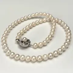 伊勢志摩英虞湾産あこや真珠 3-3.5mm パールネックレス 38.5cm - メルカリ