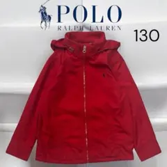 Ralph Lauren ポロラルフローレン フード付きジャケット 130 赤