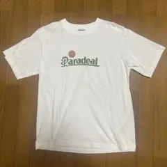 Paradeal ロゴプリント Tシャツ パラディール