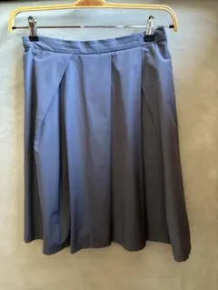 BEAMS グレー フレアスカート ひざ丈のサムネイル