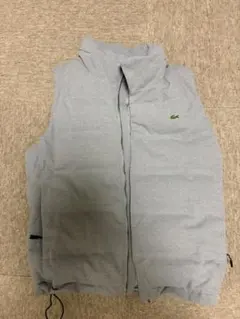 LACOSTE ダウンベスト グレー