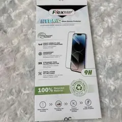 iPhone15 専用 ソフトガラス膜 全面保護 画面フィルム 2枚セット