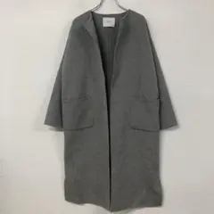 z-852 URBAN RESEARCH DOORSグレーロングコート