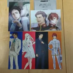 閃光のハサウェイ　劇場来場者特典　イラストカード2枚　イラストボード1枚