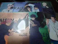 呪術廻戦　一番くじ　5th　K賞 クリアファイル　ステッカー　コンプ　6種