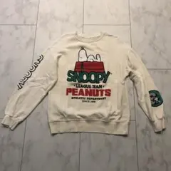 スヌーピー PEANUTS スウェット トレーナー サイズ13-14